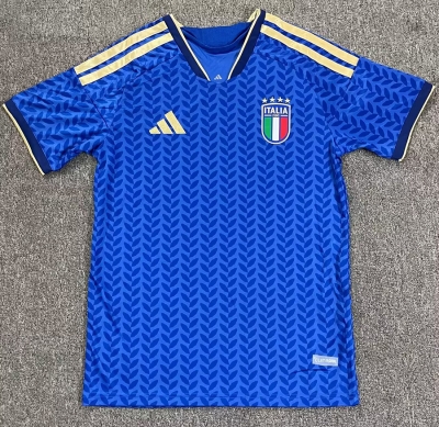 2025 26 Italy Home Soccer Jersey